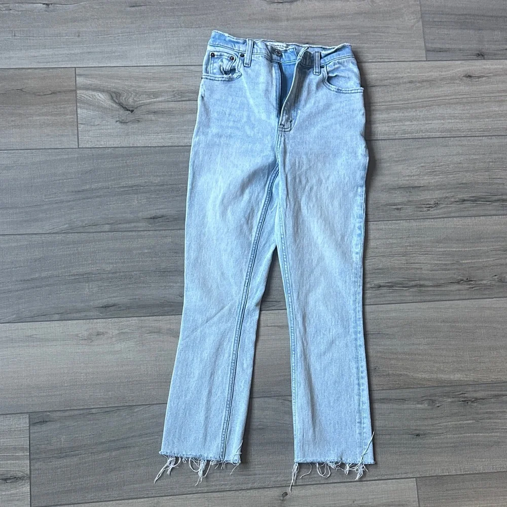 Abercrombie and fitch the 90s slim straight ultra high rise - Picture 2 of 4